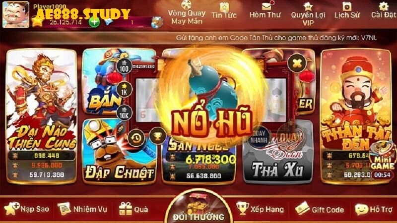 Giới thiệu game nổ hũ online AE888